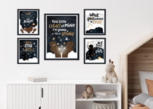 Load image into Gallery viewer, &quot;Starlite Bundle&quot; Wall Art Digital Download of 5 Designs
