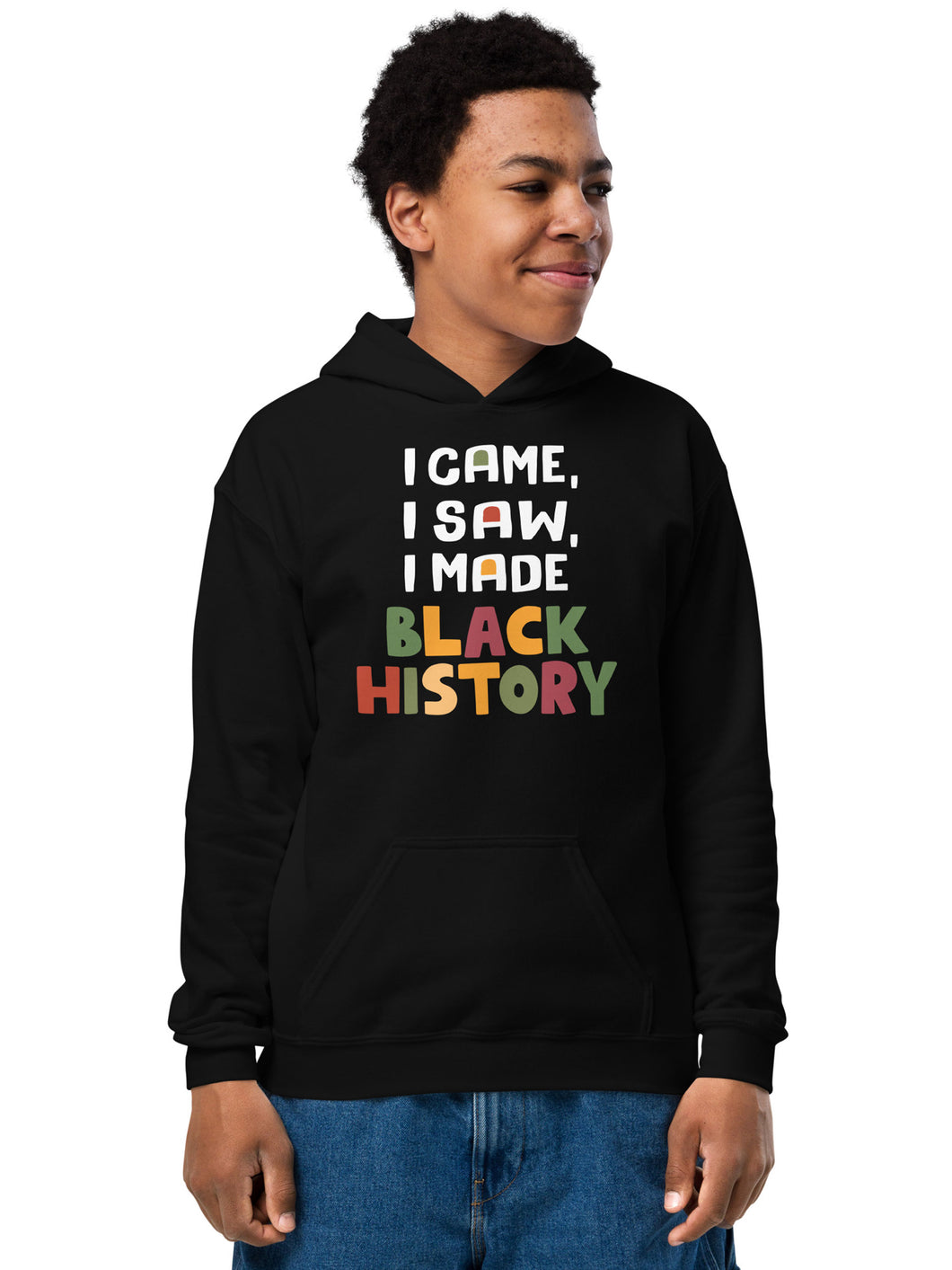 Black History Youth Hoodie Heavy Blend