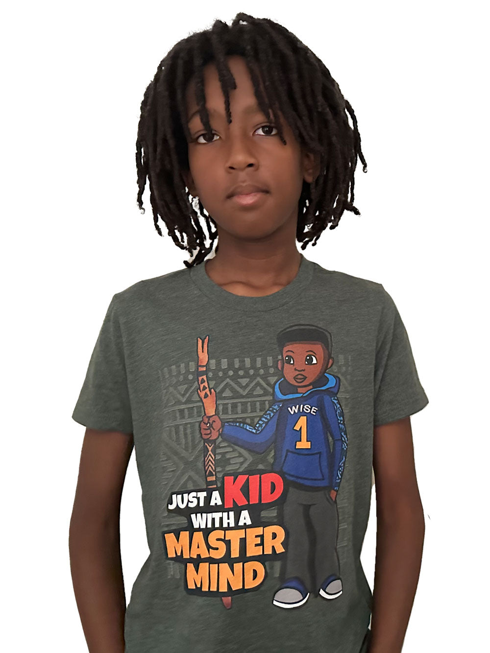 Just a Kid with a Mastermind T-Shirt