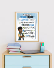 Load image into Gallery viewer, Keys to Success Wall Art for Kids, Instant Download
