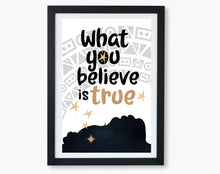 Load image into Gallery viewer, &quot;What you believe&quot; Digital Artwork, Instant Download
