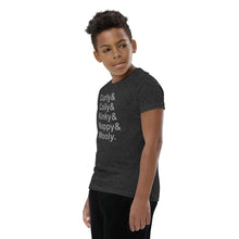 Load image into Gallery viewer, Hair Positive Kids T-Shirt Kinky Curly Wavy Black Natural Hair
