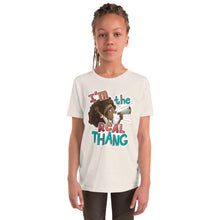 Load image into Gallery viewer, I&#39;m The Real Thang T-shirt creme
