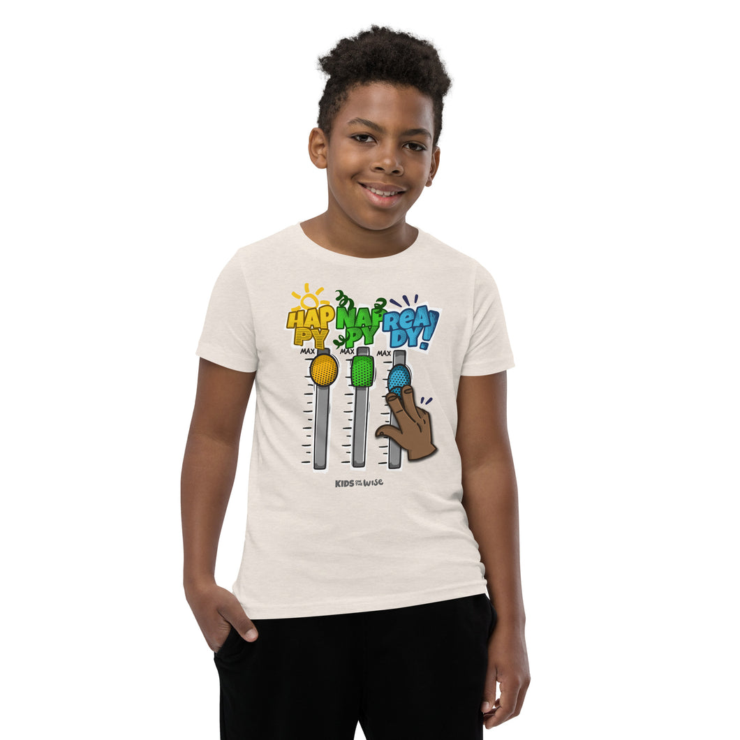 Happy nappy Ready Kids T-shirt creme