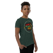 Load image into Gallery viewer, Juneteenth 1865 Kids Youth T-shirt dark green
