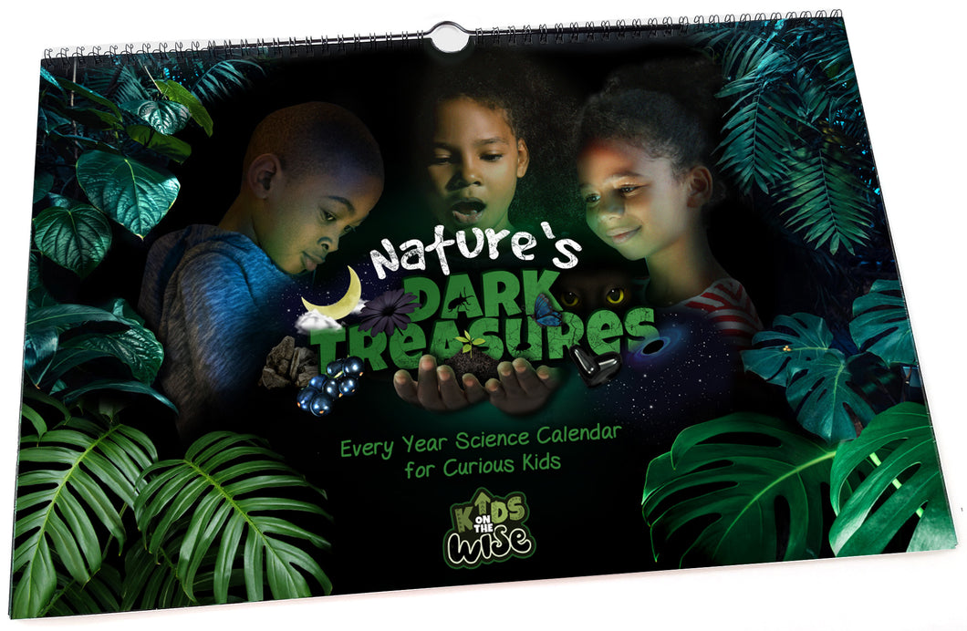 Wall Calendar Nature's Dark Treasures